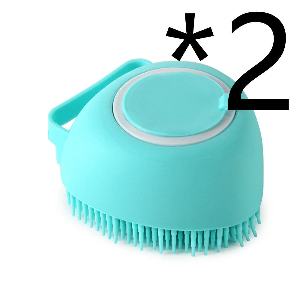 Gants de Massage et Brosse de Bain en Silicone pour Chiens et Chats