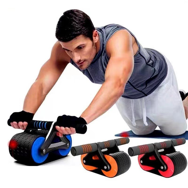 Exerceur abdominal à double roue pour femmes & hommes