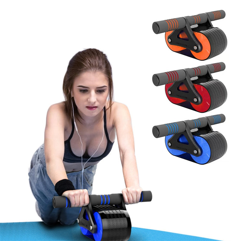 Exerceur abdominal à double roue pour femmes & hommes