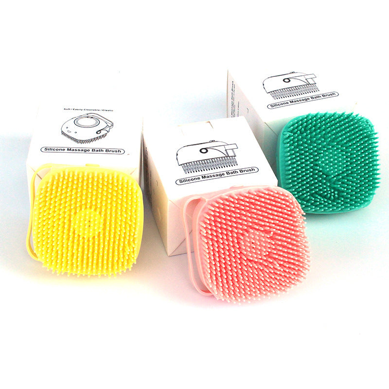 Gants de Massage et Brosse de Bain en Silicone pour Chiens et Chats