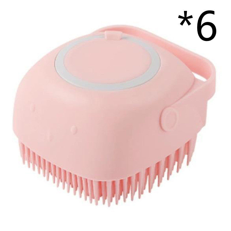 Gants de Massage et Brosse de Bain en Silicone pour Chiens et Chats