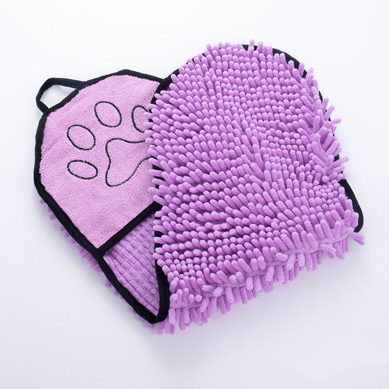 Serviette et Peignoir de Bain pour Chiens et Chats — Microfibre Ultra Absorbante