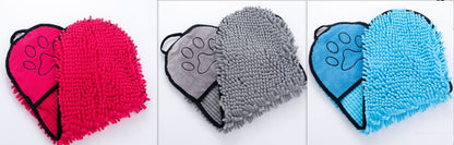 Serviette et Peignoir de Bain pour Chiens et Chats — Microfibre Ultra Absorbante
