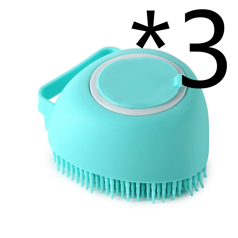 Gants de Massage et Brosse de Bain en Silicone pour Chiens et Chats