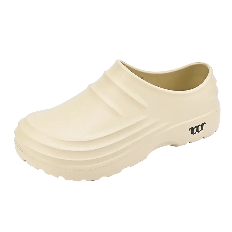 Fashion Chef Shoes Anti Slip and Oil Proof Work Shoes Lazy Slippers Casual Trendy Slippers One Step Fashion Shoes Sports Shoes