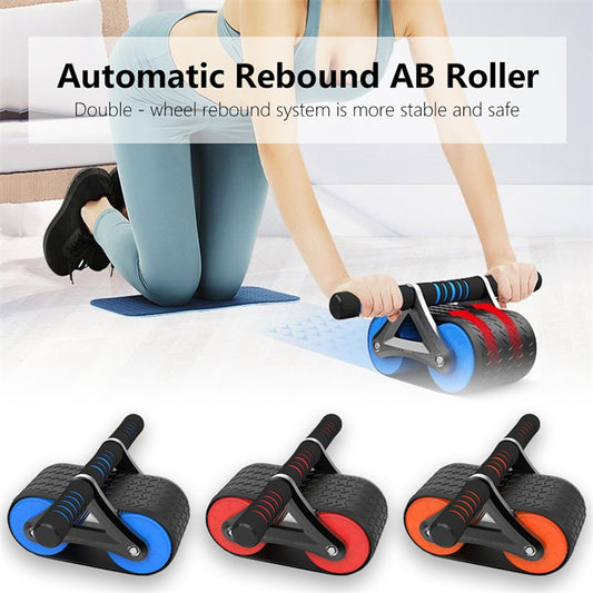 Exerceur abdominal à double roue pour femmes & hommes
