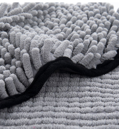 Serviette et Peignoir de Bain pour Chiens et Chats — Microfibre Ultra Absorbante