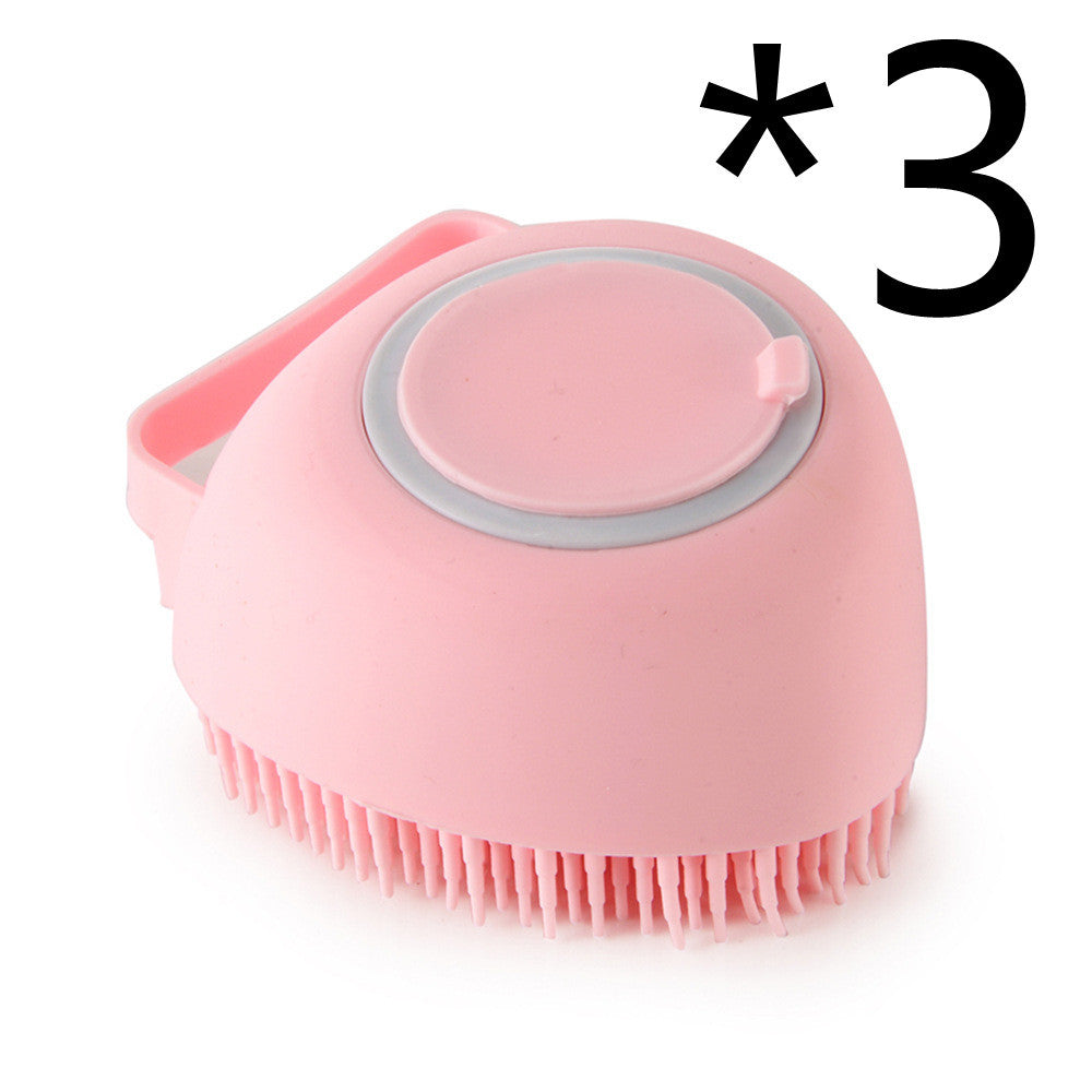 Gants de Massage et Brosse de Bain en Silicone pour Chiens et Chats