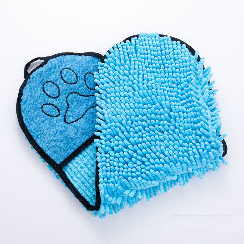 Serviette et Peignoir de Bain pour Chiens et Chats — Microfibre Ultra Absorbante