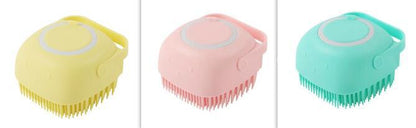 Gants de Massage et Brosse de Bain en Silicone pour Chiens et Chats